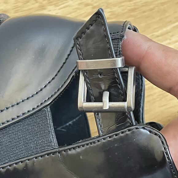 Rocket Dog Women's Reese Boxed In Pu Ankle Bootie 8.5 Black - Picture 7 of 12